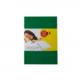 Husa de pat cu elastic, cu inaltimea standard de 25cm, Verde inchis