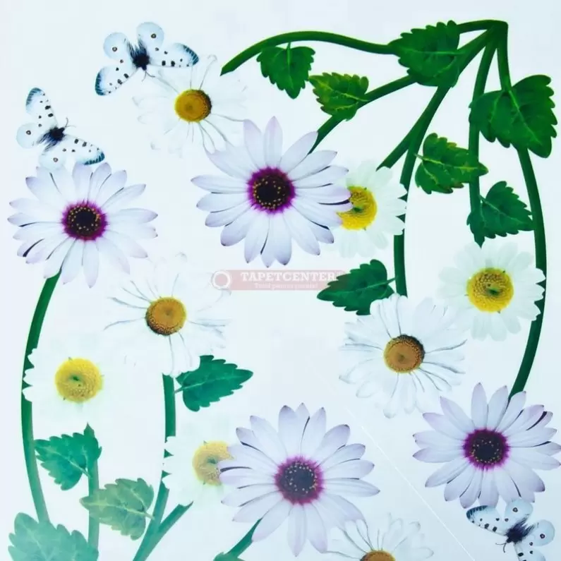 Sticker floral 869A