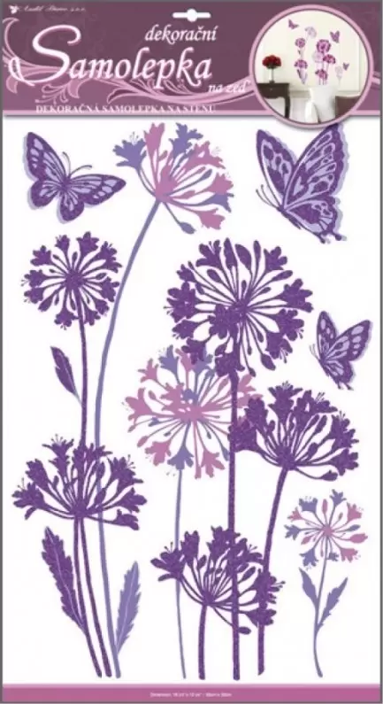 Sticker floral 1381